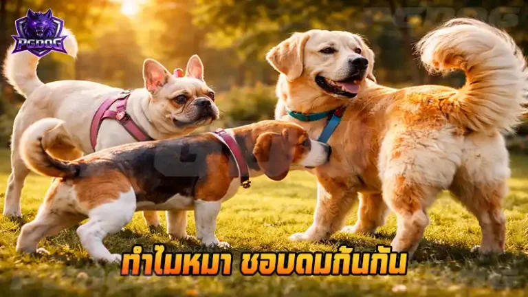 ทำไมหมา ชอบดมก้นกัน