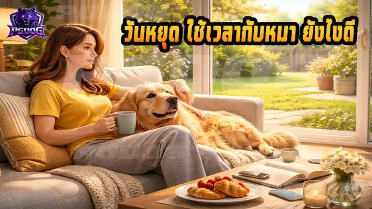 วันหยุด ใช้เวลากับหมา ยังไงดี