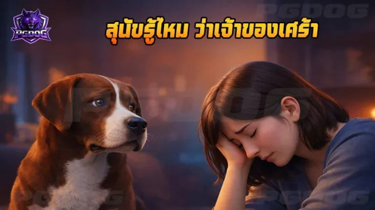 สุนัขรู้ไหม ว่าเจ้าของเศร้า
