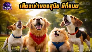 เสียงเห่าของสุนัข มีกี่แบบ