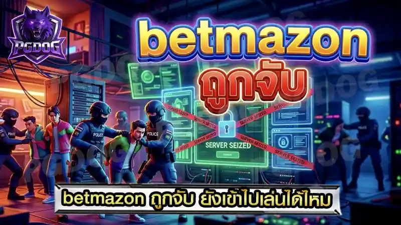 betmazon ถูกจับ ยังเข้าไปเล่นได้ไหม