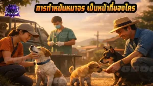 การทำหมันหมาจร เป็นหน้าที่ของใคร