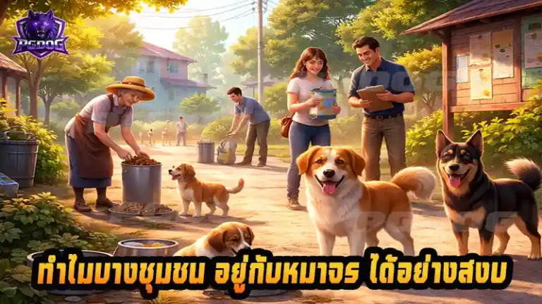 ทำไมบางชุมชน อยู่กับหมาจร ได้อย่างสงบ