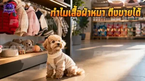 ทำไมเสื้อผ้าหมา ถึงขายได้
