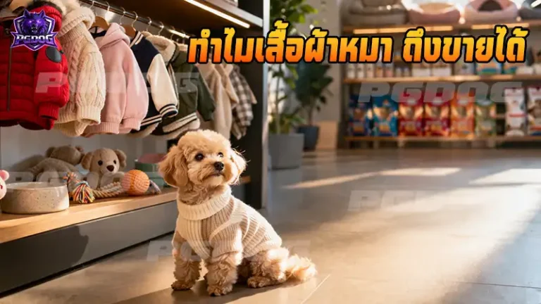 ทำไมเสื้อผ้าหมา ถึงขายได้