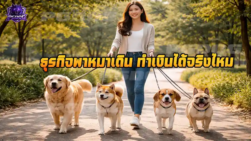 ธุรกิจพาหมาเดิน ทำเงินได้จริงไหม