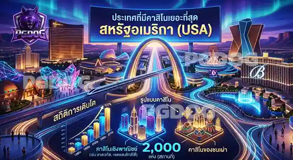 ประเทศไหน ที่มีคาสิโนเยอะที่สุด