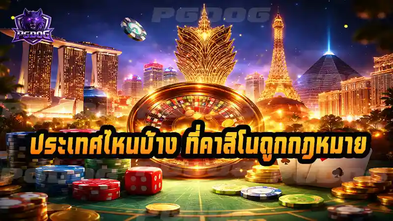 ประเทศไหนบ้าง ที่คาสิโนถูกกฎหมาย