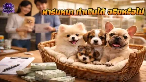 ฟาร์มหมา ทำเงินได้ จริงหรือไม่