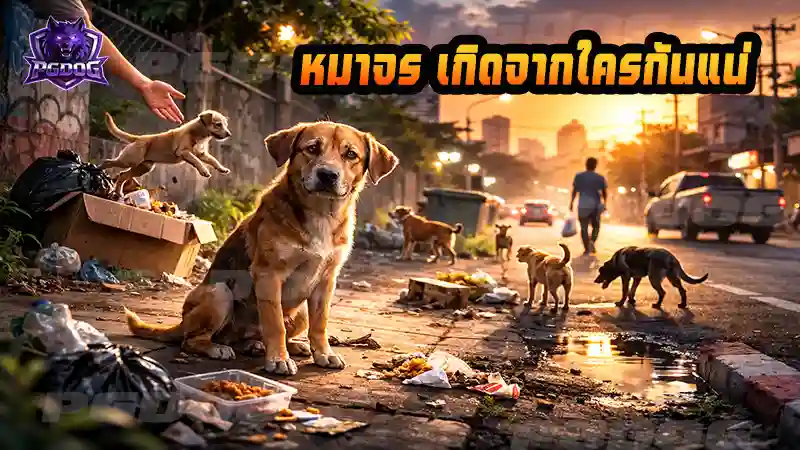 หมาจร เกิดจากใครกันแน่