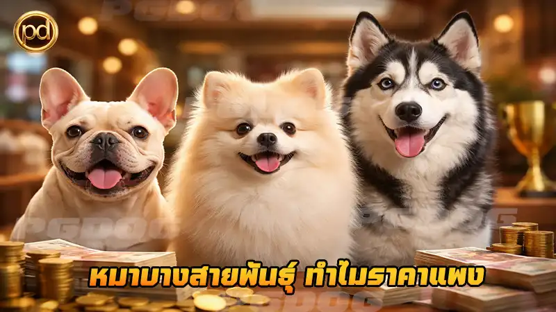 หมาบางสายพันธุ์ ทำไมราคาแพง