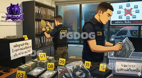 ใครเป็นคนจับ เว็บพนัน