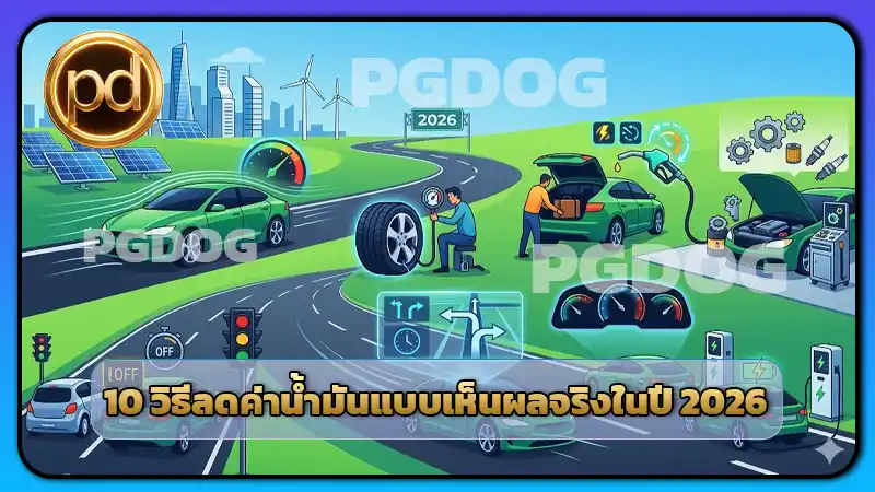 10 วิธีลดค่าน้ำมันแบบเห็นผลจริงในปี 2026