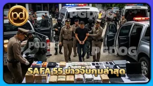 SAFA 55 ข่าวจับกุมล่าสุด