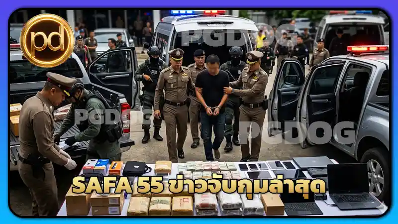 SAFA 55 ข่าวจับกุมล่าสุด