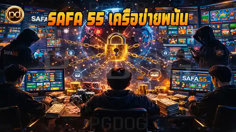 SAFA 55 เครือข่ายพนัน