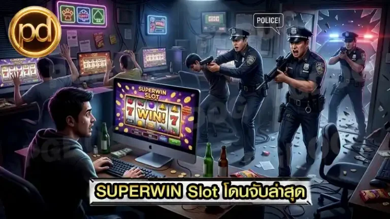 SUPERWIN Slot โดนจับล่าสุด