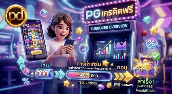 pg เครดิตฟรี ต้องทำเทิร์นไหม