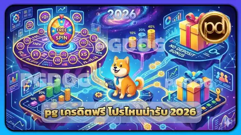 pg เครดิตฟรี โปรไหนน่ารับ 2026
