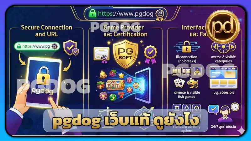 pgdog เว็บแท้ ดูยังไง