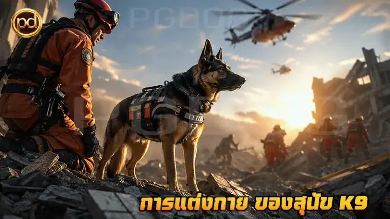 การแต่งกาย ของสุนัข K9