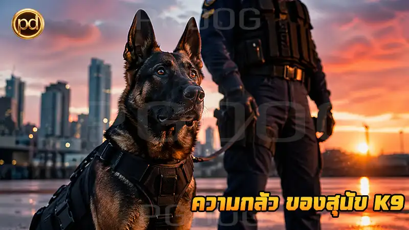 ความกลัว ของสุนัข K9