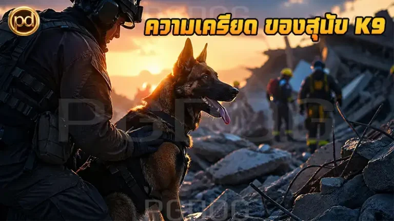 ความเครียด ของสุนัข K9