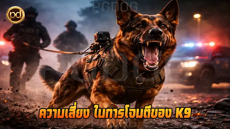 ความเสี่ยง ในการโจมตีของ K9