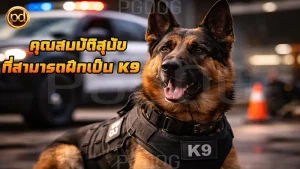 คุณสมบัติสุนัข ที่สามารถฝึกเป็น K9