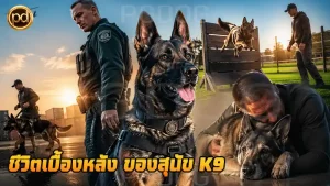ชีวิตเบื้องหลัง ของสุนัข K9