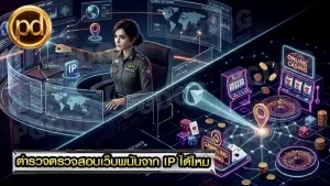 ตำรวจตรวจสอบเว็บพนันจาก IP ได้ไหม