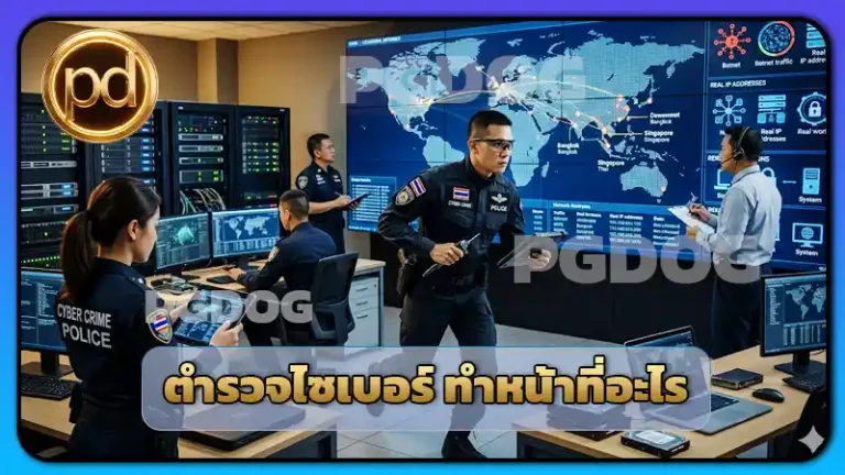 ตำรวจไซเบอร์ ทำหน้าที่อะไร
