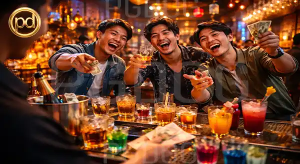 ทำไมคนเมา มักใช้เงินเกินตัว