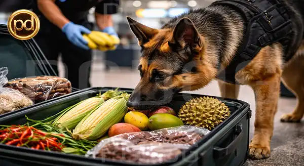 บทบาทของสุนัข K9 ในสนามบิน