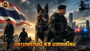 ประเทศไทยมี K9 มากแค่ไหน