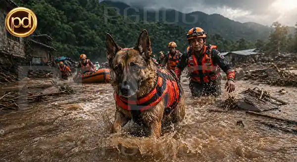 ผลงานการช่วยชีวิต ของสุนัข K9