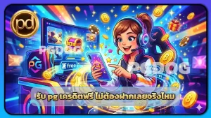 รับ pg เครดิตฟรี ไม่ต้องฝากเลยจริงไหม