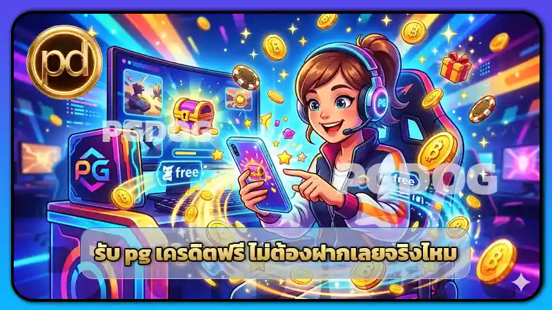 รับ pg เครดิตฟรี ไม่ต้องฝากเลยจริงไหม