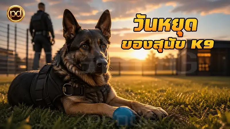 วันหยุด ของสุนัข K9