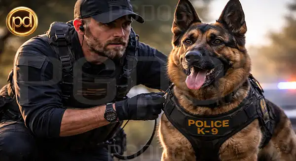 วิธีการทำงานของสุนัข K9 ในการจับผู้ร้าย