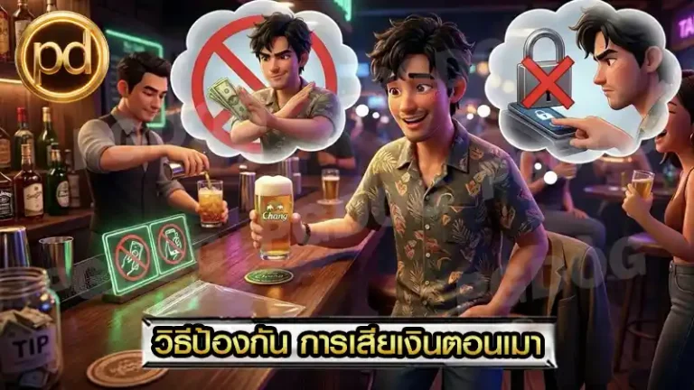 วิธีป้องกัน การเสียเงินตอนเมา
