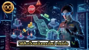วิธีสืบเว็บพนันออนไลน์ ทำยังไง
