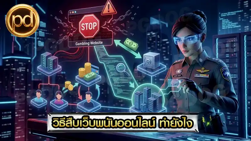 วิธีสืบเว็บพนันออนไลน์ ทำยังไง