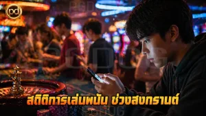 สถิติการเล่นพนัน ช่วงสงกรานต์
