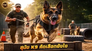 สุนัข K9 คัดเลือกยังไง