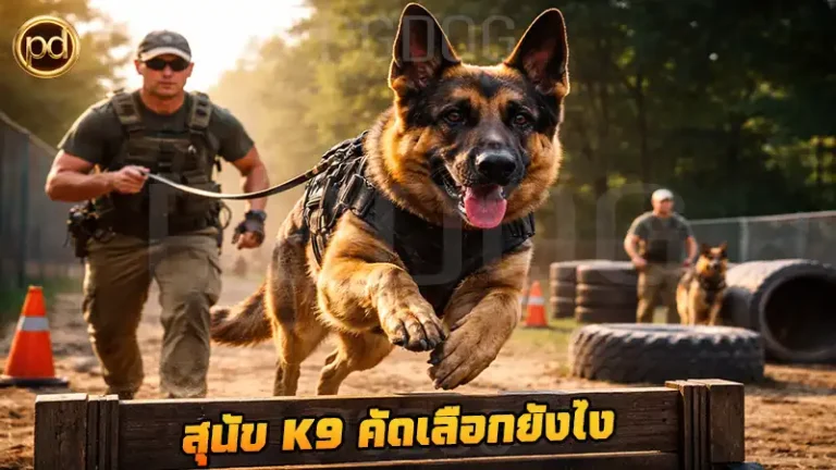 สุนัข K9 คัดเลือกยังไง