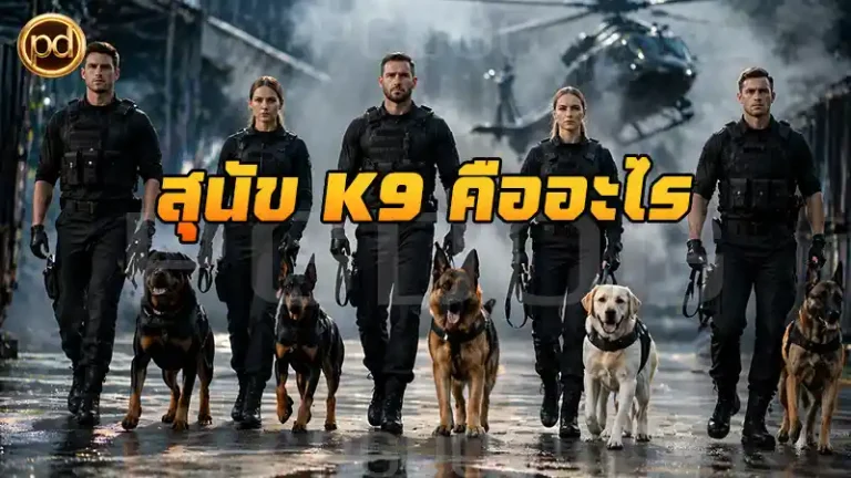 สุนัข K9 คืออะไร