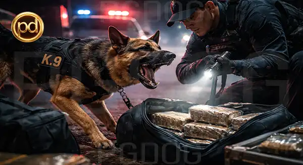 สุนัข K9 ตรวจจับยาเสพติดยังไง