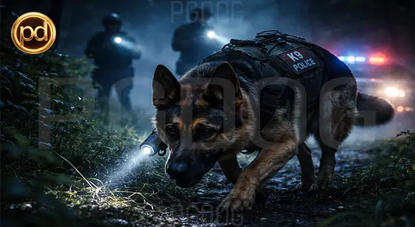 สุนัข K9 ทำงานกลางคืนได้ไหม