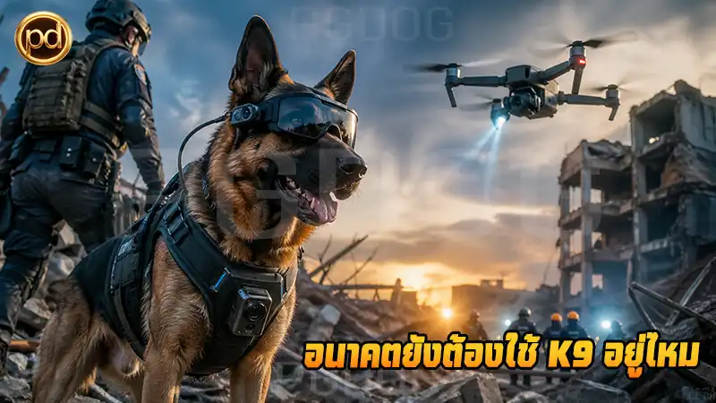 อนาคตยังต้องใช้ K9 อยู่ไหม